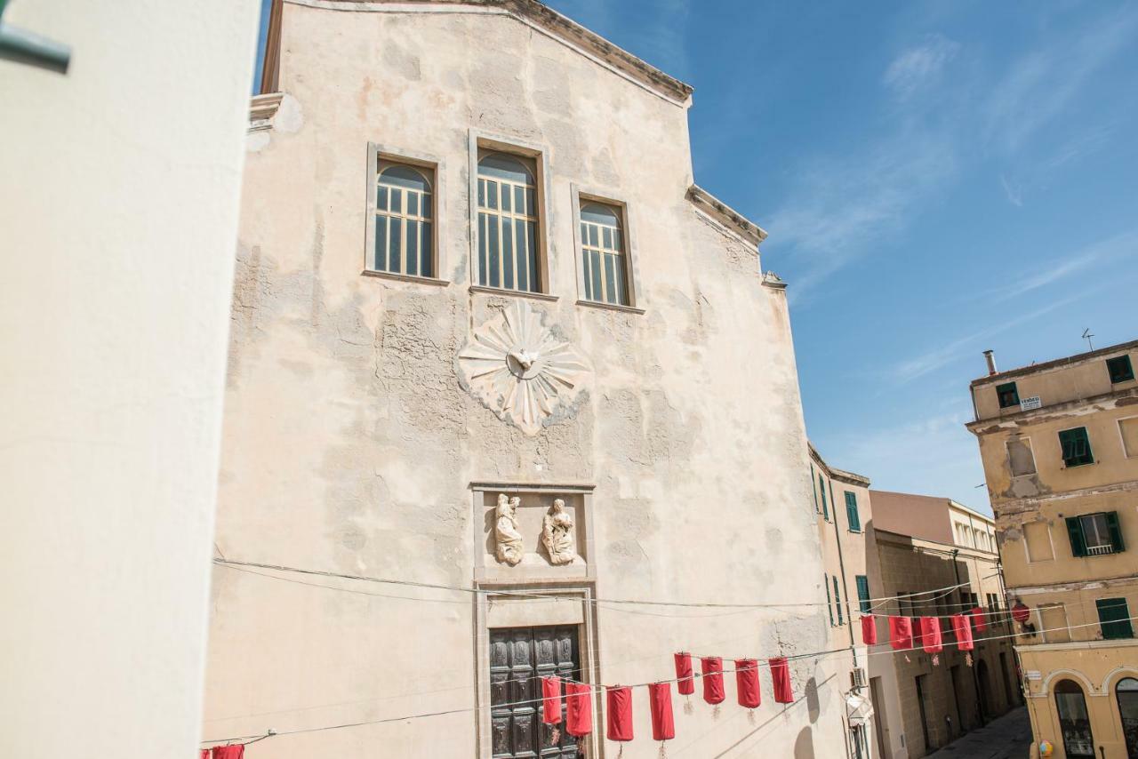 Piazza Ginnasio Affittacamere Alghero Exteriör bild