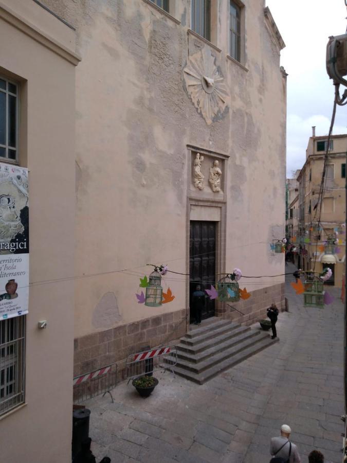 Piazza Ginnasio Affittacamere Alghero Exteriör bild